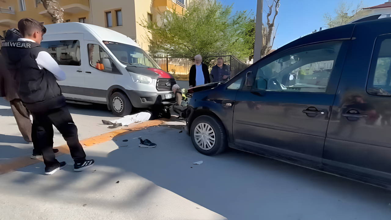 Polisin ‘Dur’ İhtarına Uymayan Motosiklet Sürücüsü Kaza Yaptı: 2 Yaralı